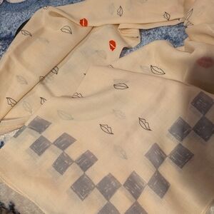 Rag & Bone Cream Wool Scarf